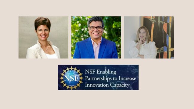 Pink Beige Colorful Modern Artist Three Photo Collage Facebook Cover