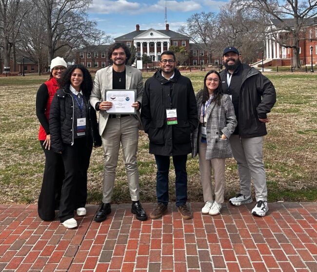 El Recinto Universitario de Mayagüez (RUM) tuvo una participación destacada en el NOAA EPP/MSI Forum, un evento nacional organizado por la Administración Nacional Oceánica y Atmosférica (NOAA) en colaboración con sus Cooperative Science Centers (CSCs), celebrado en la Universidad de Maryland-Eastern Shore.  Suministrada El Recinto Universitario de Mayagüez (RUM) tuvo una participación destacada en el NOAA EPP/MSI Forum, un evento nacional organizado por la Administración Nacional Oceánica y Atmosférica (NOAA) en colaboración con sus Cooperative Science Centers (CSCs), celebrado en la Universidad de Maryland-Eastern Shore. Suministrada