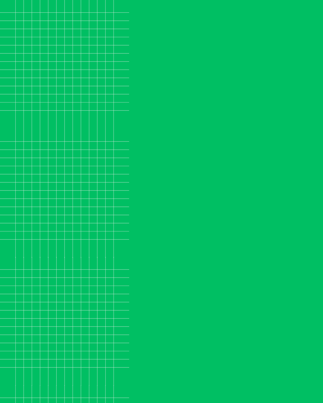 fondo verde con cuadrícula