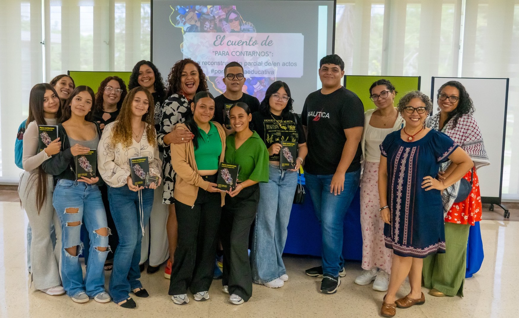 El Centro Universitario para el Acceso presentó su publicación “Para contarnos: memorias que superan cifras”. Foto suministrada