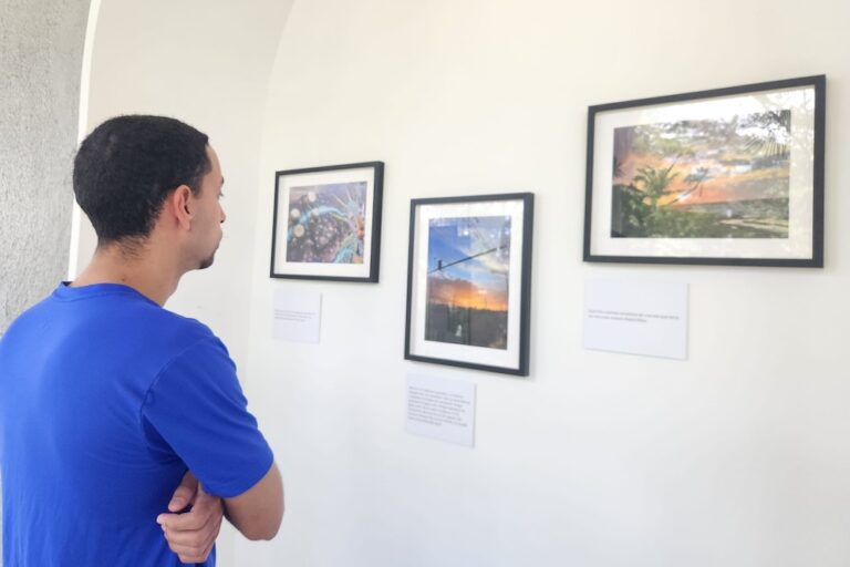 El Museo de Arte, MUSA, del Recinto Universitario de Mayagüez (RUM), inauguró la exposición Futuros energéticos desde las voces comunitarias. Foto Prensa RUM