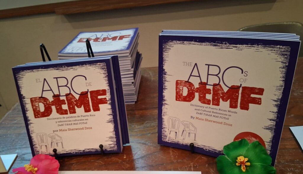 Portadas del libro de Maia Sherwood Droz