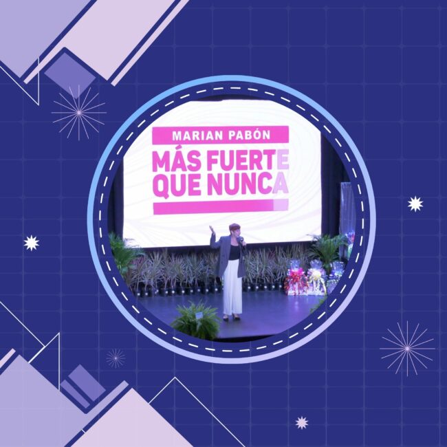 Purple Geometric Facebook Profile Picture