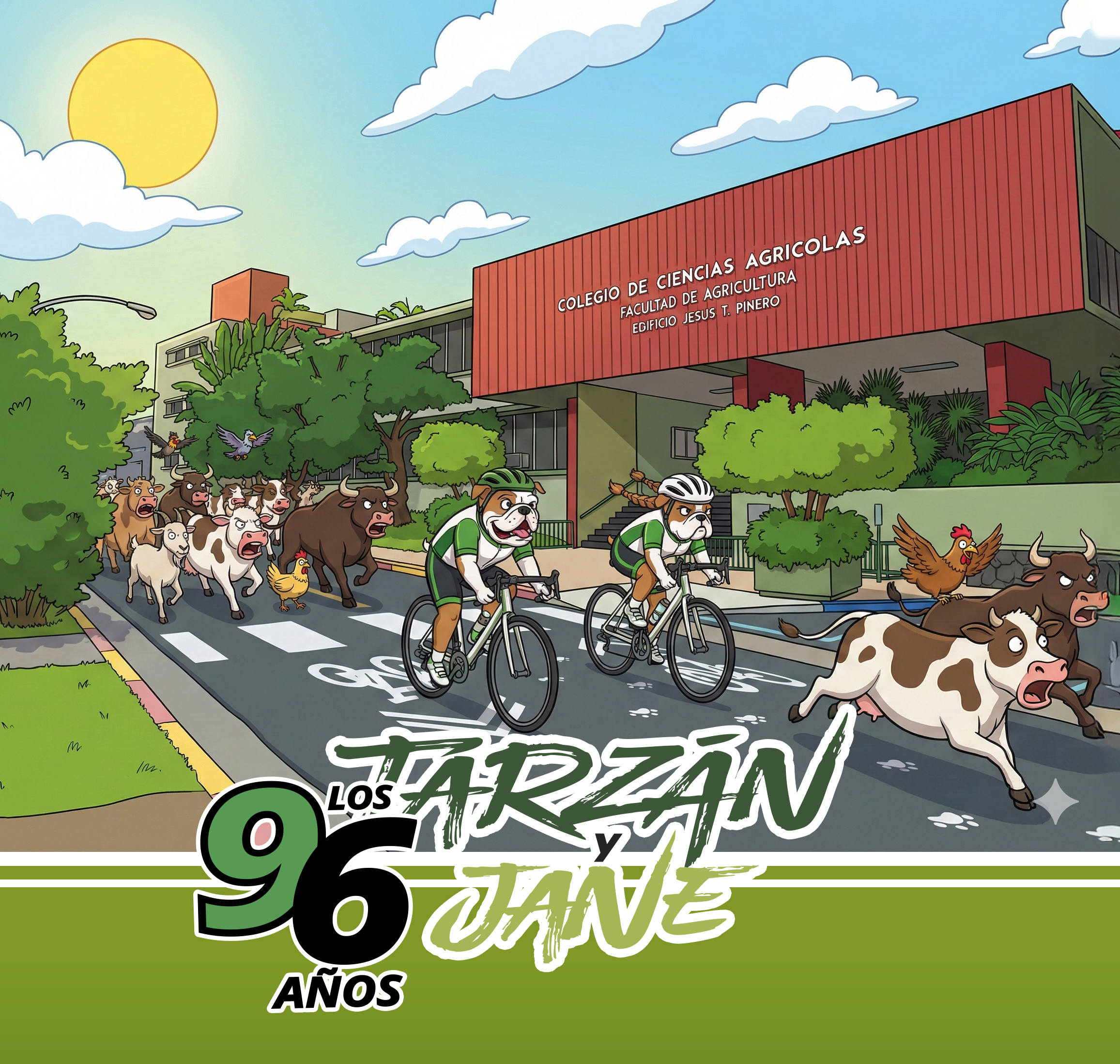 Evento de ciclismo pro fondo programa deportivo del RUM