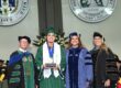 Trece estudiantes del Recinto Universitario de Mayagüez (RUM) recibieron el gran Premio Luis Stefani Raffucci, tras completar su trayectoria académica con promedio perfecto. Foto Carlos Díaz/Prensa RUM