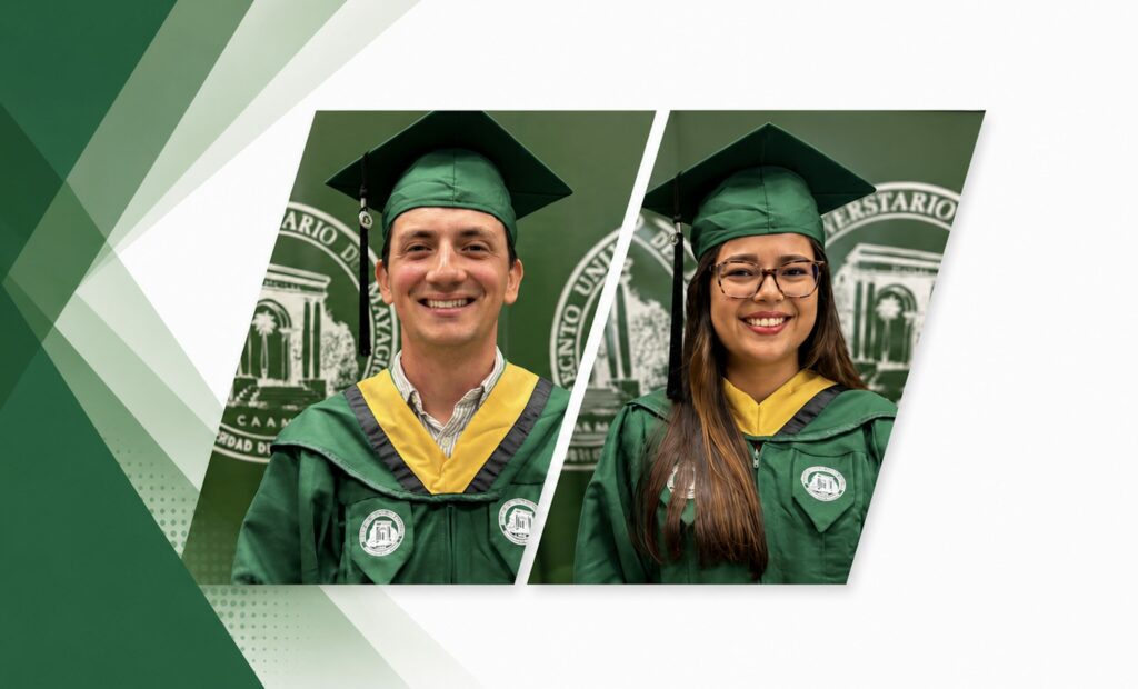 El Recinto Universitario de Mayagüez (RUM) sentó un precedente histórico al conferir por primera vez un grado académico completamente en línea en su trayectoria centenaria, con la graduación de los estudiantes Neishaly Serrano Cortés y Andrew Hermann Holland de la maestría en Ciencias en Economía Agrícola, adscrita al Departamento de Economía Agrícola y Sociología Rural del Colegio de Ciencias Agrícolas.