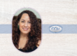 Foto de perfil de Isha Renta López al lado de los logos de la Sociedad Americana de Meteorología y la certificación que recibió.