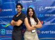 Zabdiel Nevárez y Dianaliz Michelle Soto Mercado, estudiantes del Colegio de Ingeniería, participaron de ECoS 2026. Foto José Jiménez Orfila/Prensa RUM