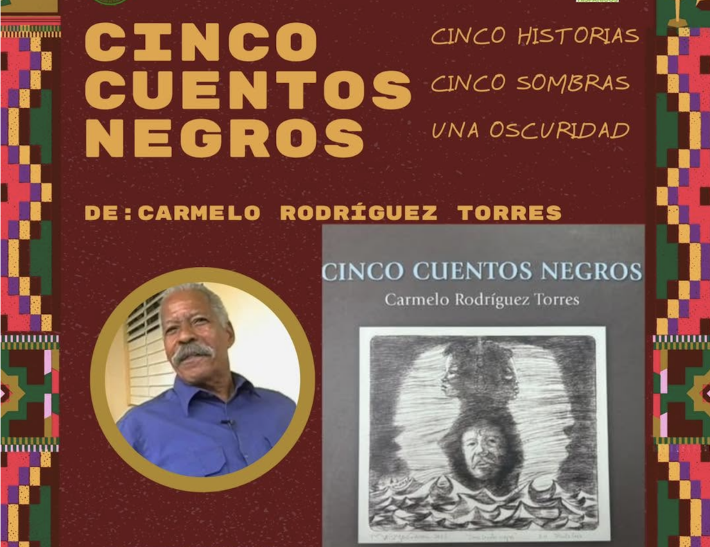 Un grupo de estudiantes, profesores, discípulos, amistades y familiares del doctor Carmelo Rodríguez Torres, se dio cita en la presentación de la nueva edición del libro Cinco cuentos negros, del fenecido catedrático del Departamento de Estudios Hispánicos del Recinto Universitario de Mayagüez (RUM), a 50 años de su publicación inicial en 1976.