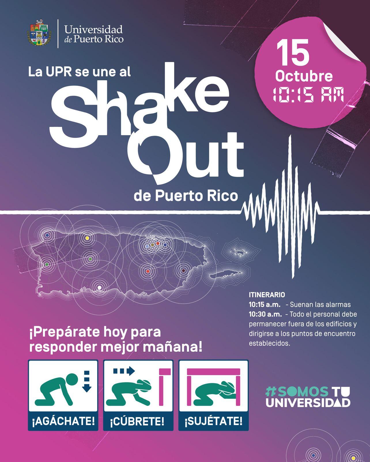 Ejercicio de terremotos El Gran ShakeOut 2026