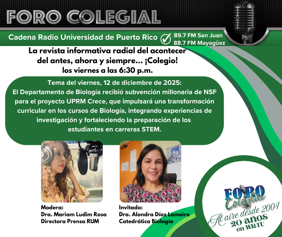 Foro Colegial 12 de diciembre