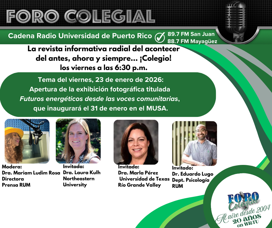 Foro Colegial 23 de enero