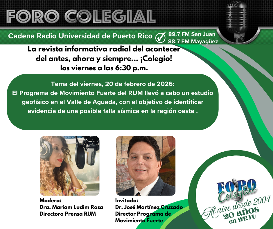 Foro Colegial 20 de febrero