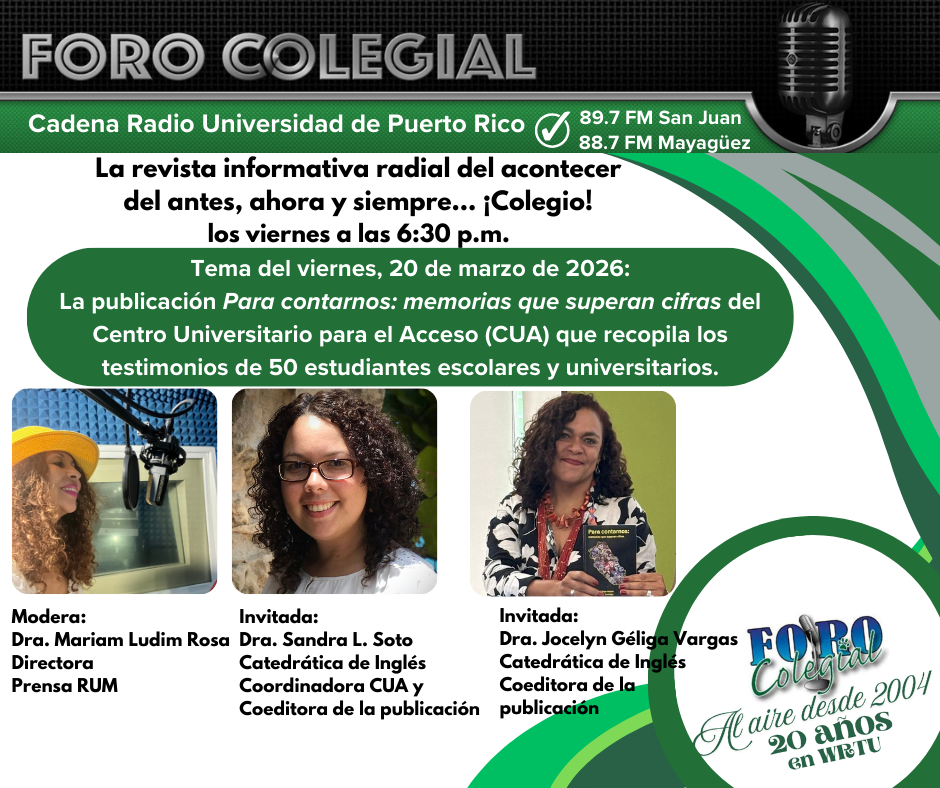 Foro Colegial 20 de marzo