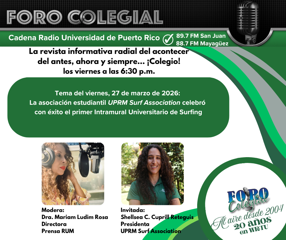 Foro Colegial 27 de marzo