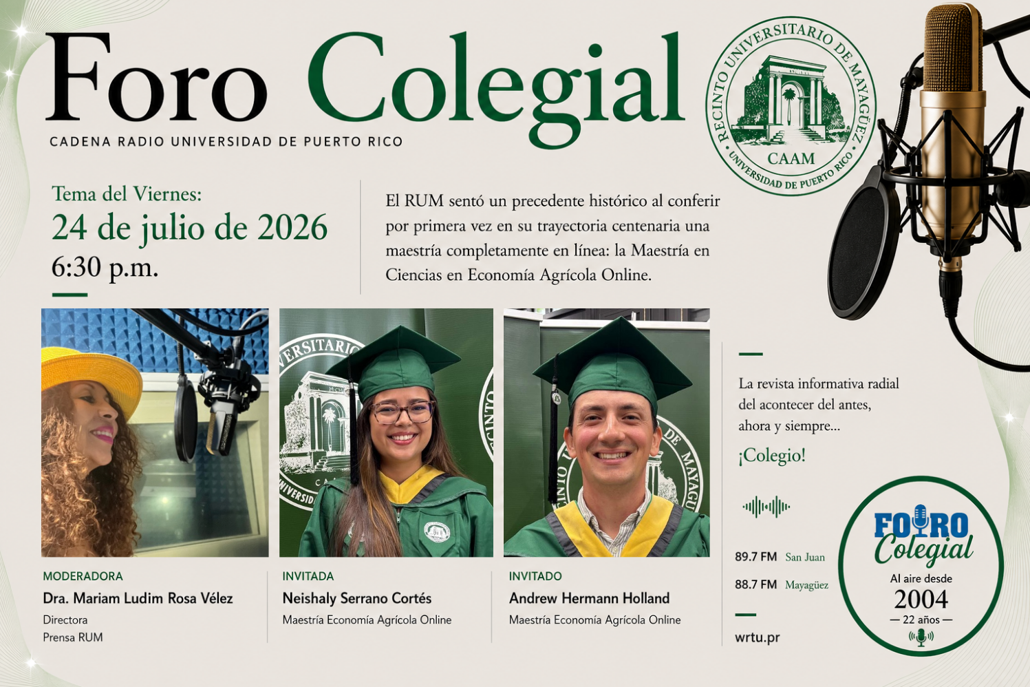 Foro Colegial 24 de julio
