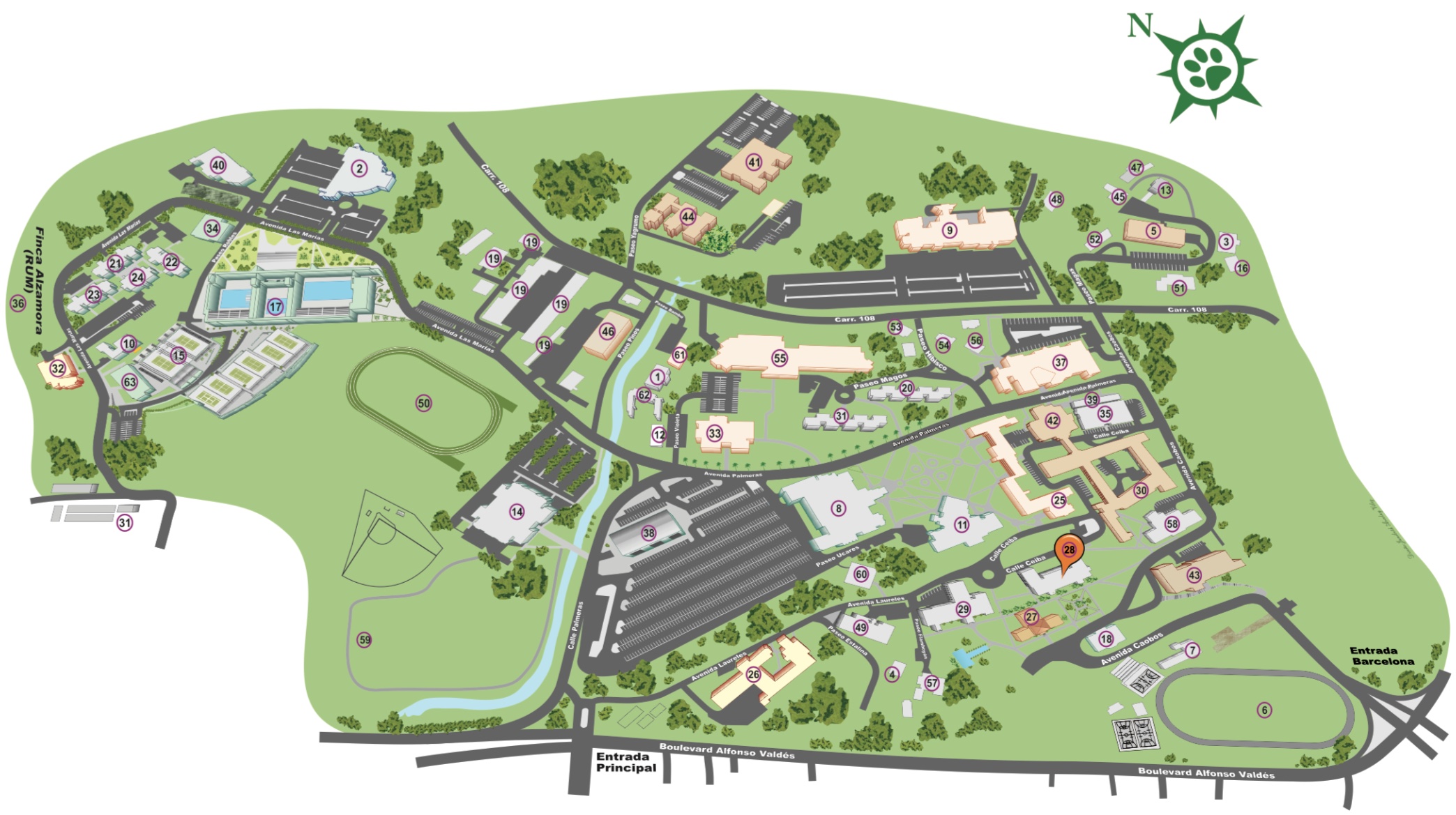 Mapa UPRM