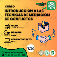 Curso Introducción a las Técnicas de Mediación de Conflictos