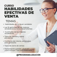 Curso Habilidades Efectivas de Ventas - Image 2