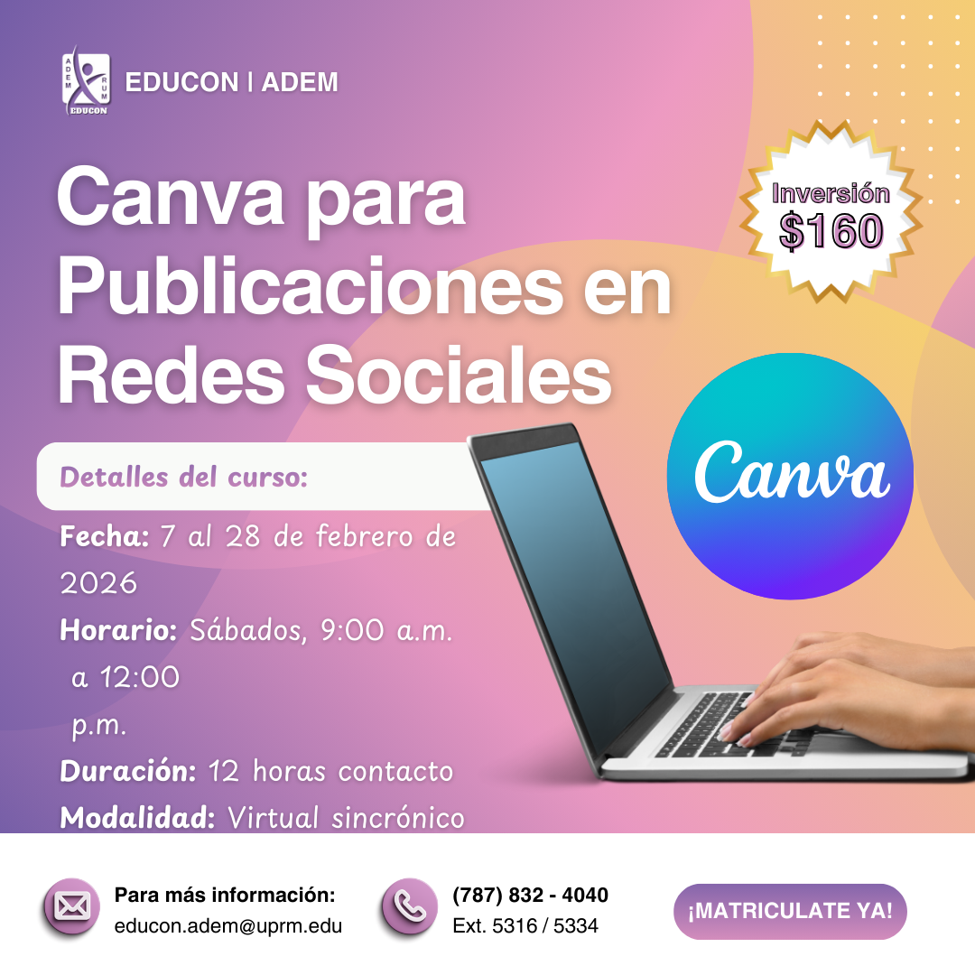 Canva para Publicaciones en Redes Sociales -feb