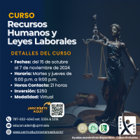 Curso Recursos Humanos y Leyes Laborales