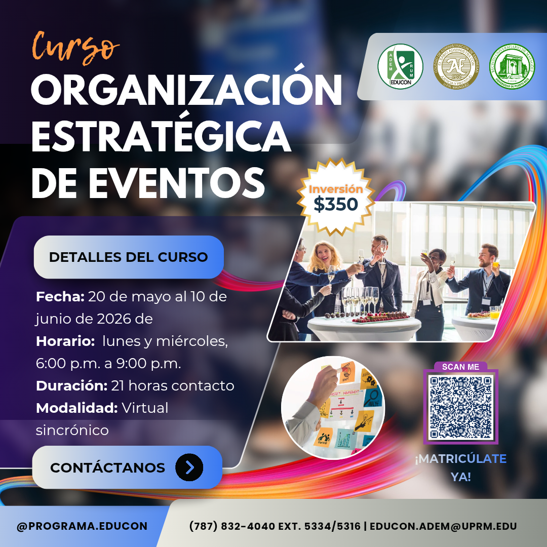 Organización Estratégica de Eventos