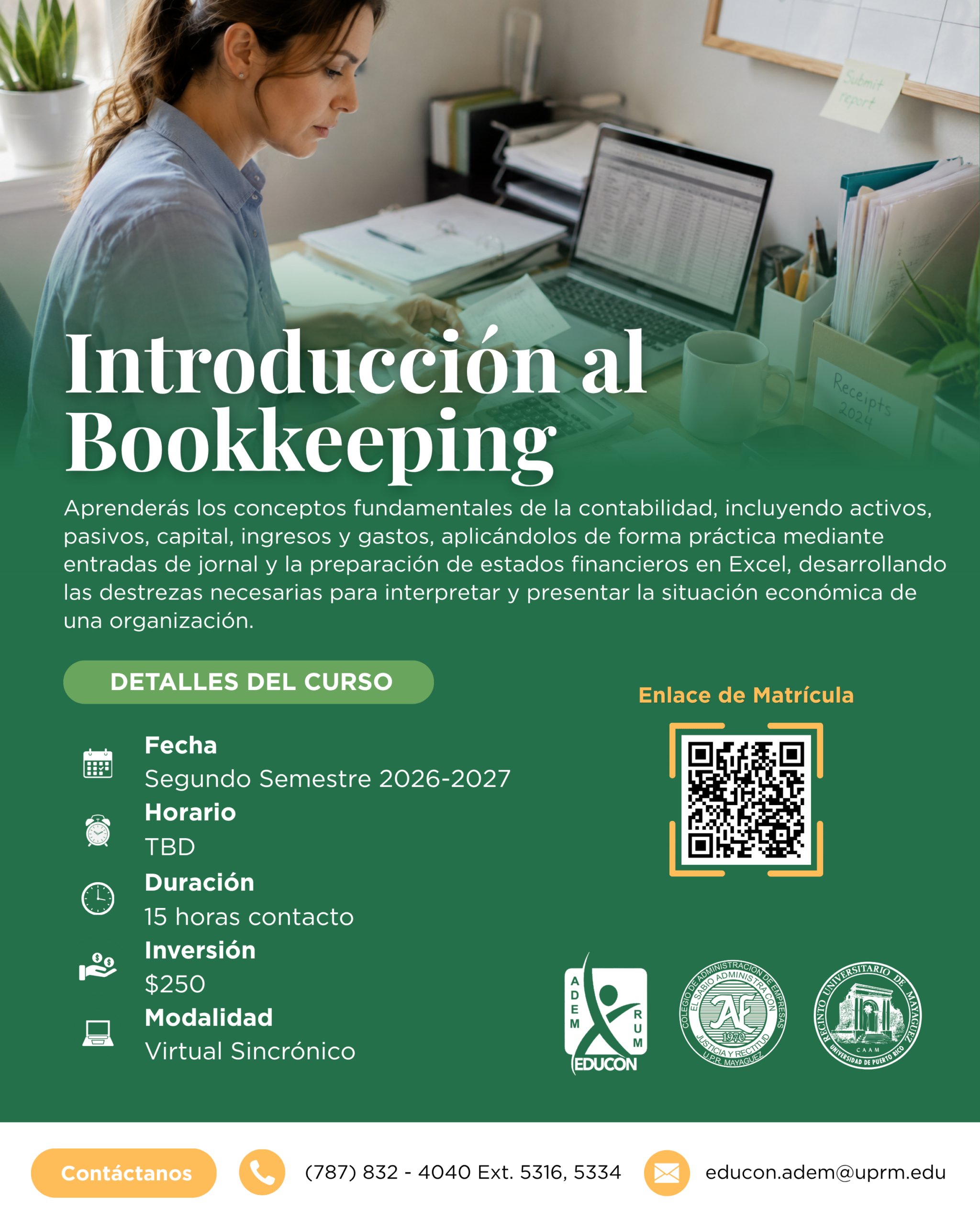 Curso Introducción al Bookkeeping