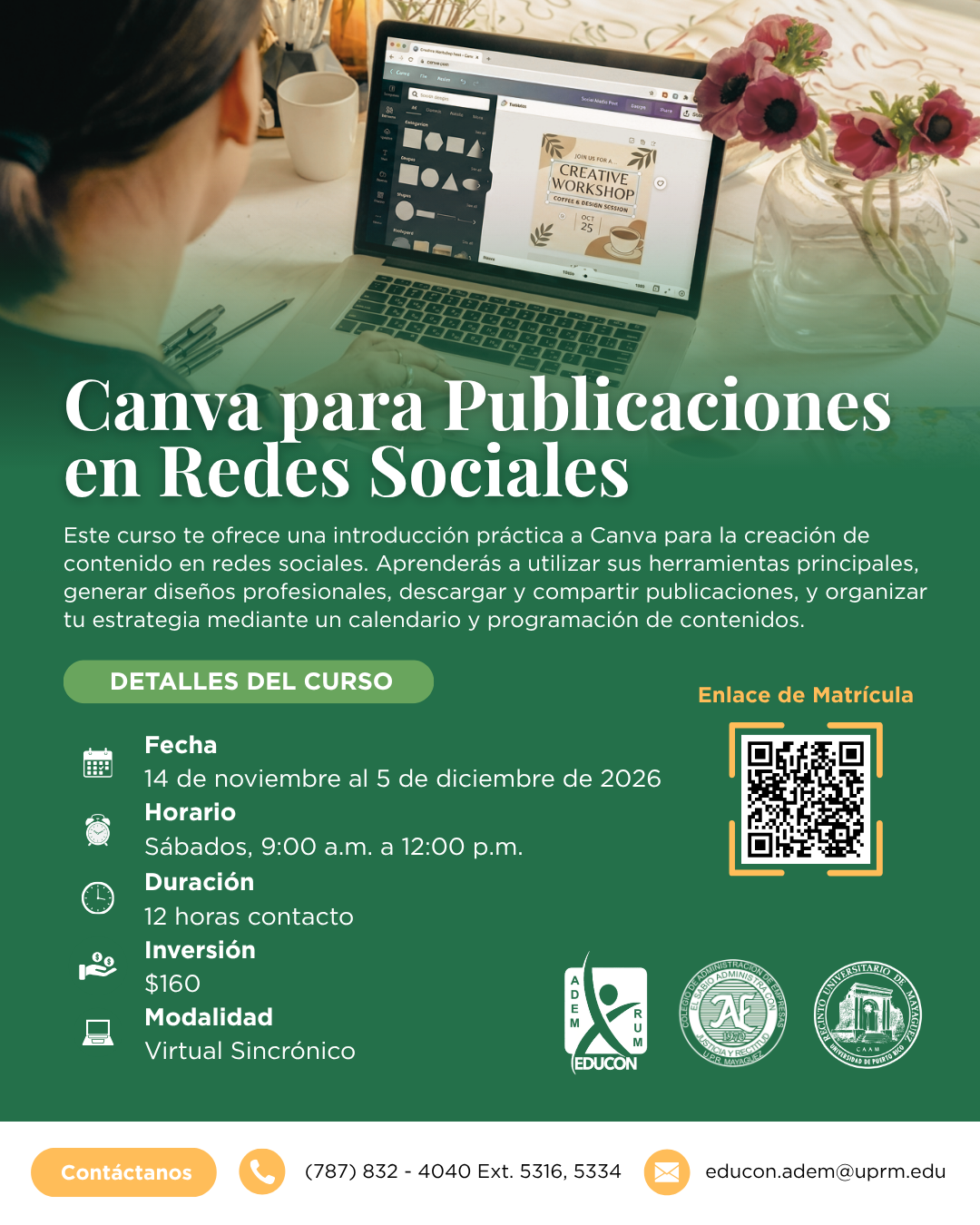 Curso Canva para Publicaciones en Redes Sociales