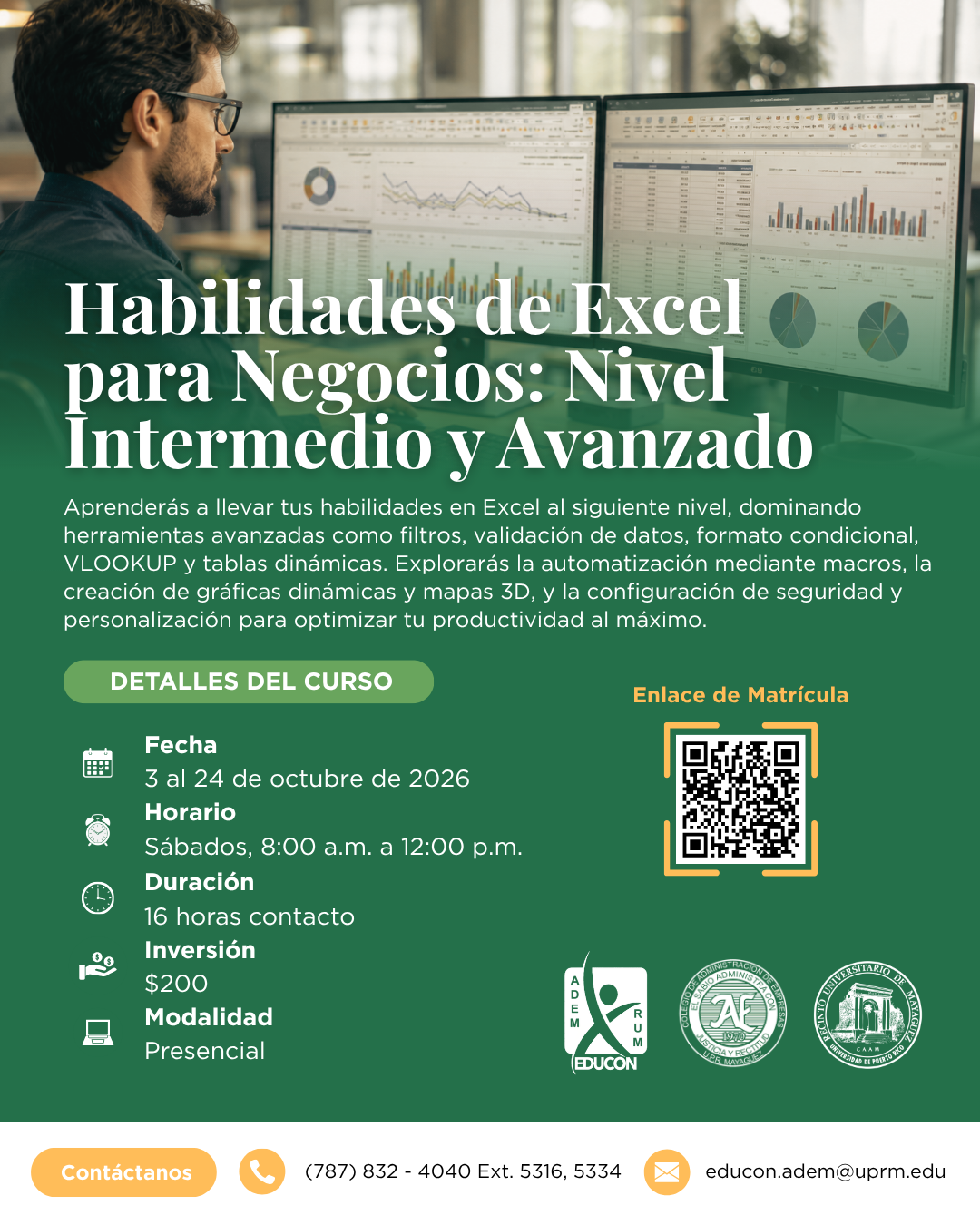 Curso Habilidades de Excel para Negocios: Nivel Avanzado