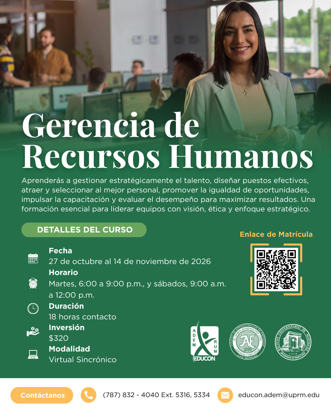 Curso Gerencia de Recursos Humanos