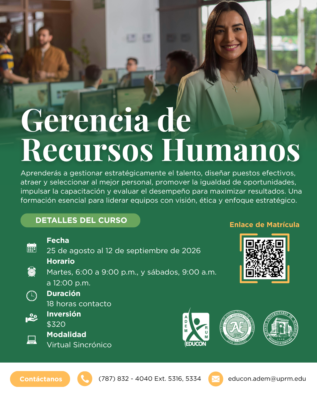 Curso Gerencia de Recursos Humanos