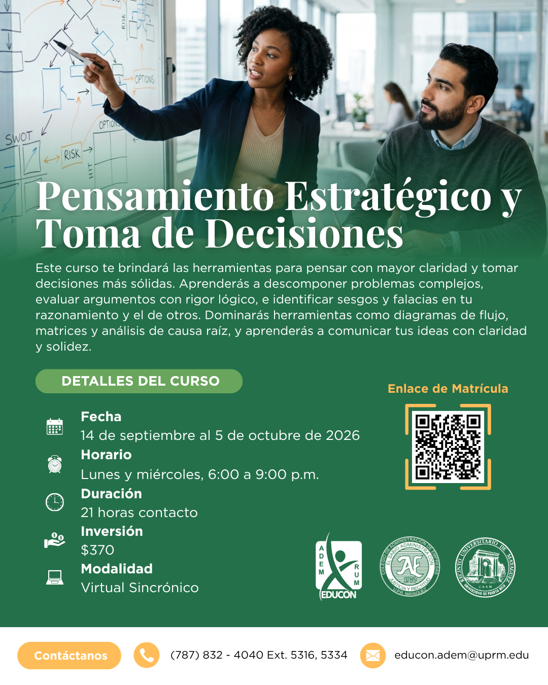Curso Pensamiento Estratégico y Toma de Decisiones