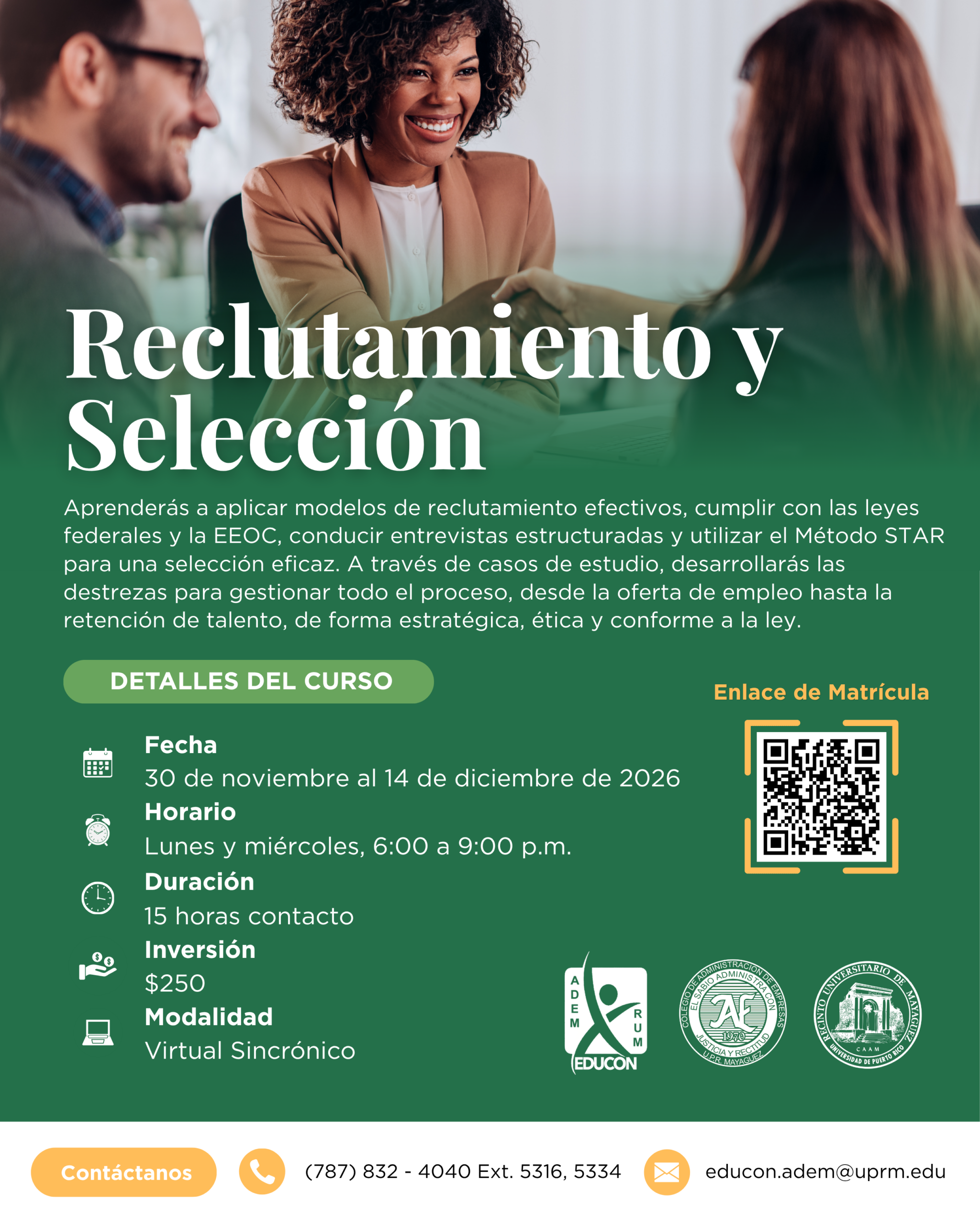 Curso Reclutamiento y Selección