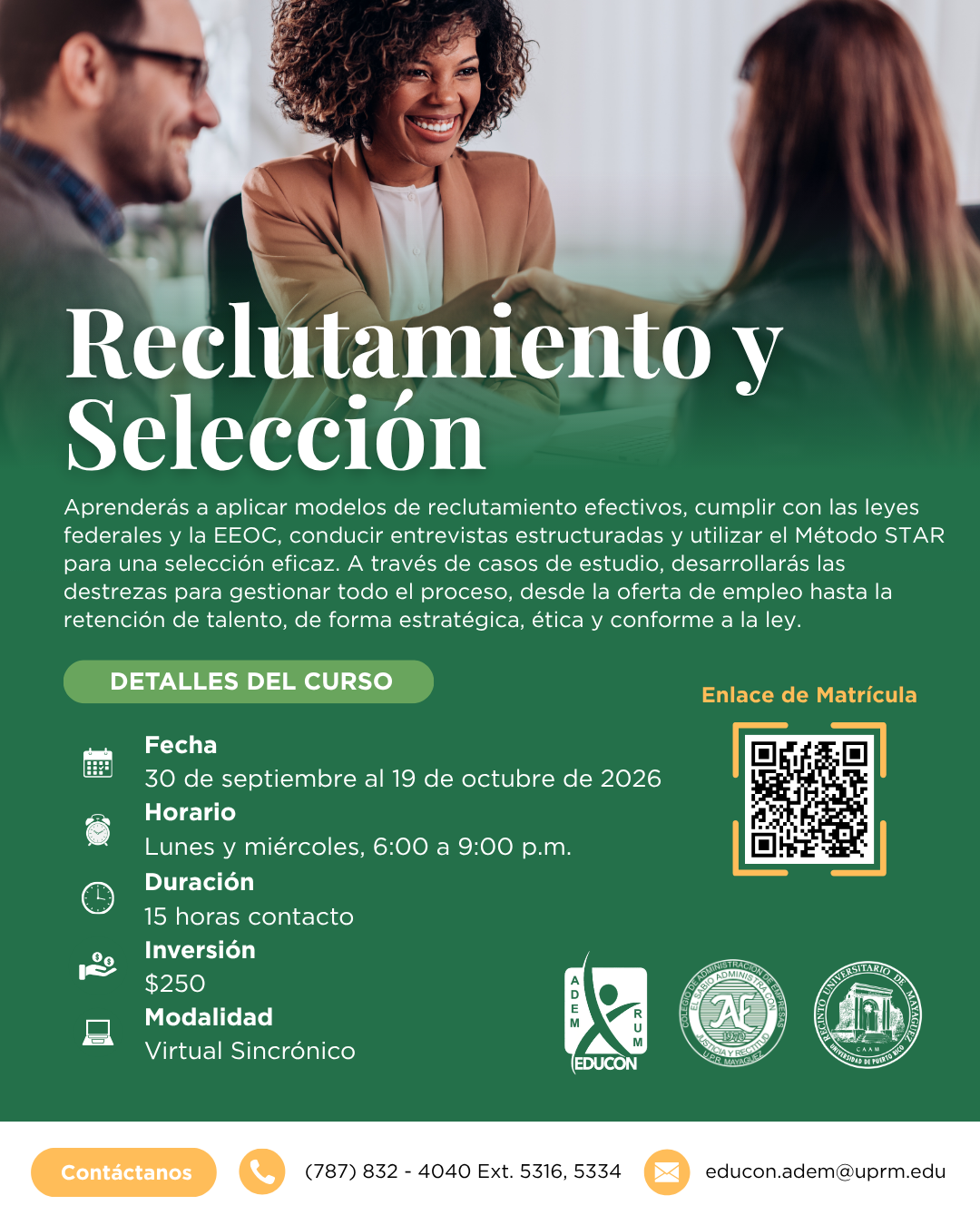 Curso Reclutamiento y Selección