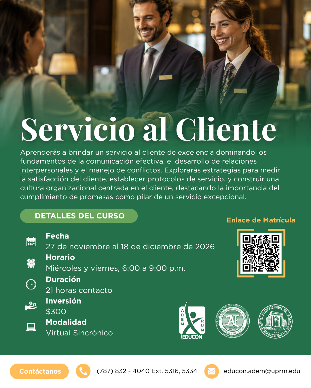 Curso Servicio al Cliente
