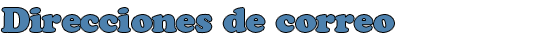 Intrucciones para las direcciones