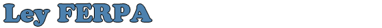 Ley FERPA