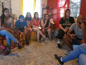 Conversatorio con residentes afectados por la inundacion tras el paso del huracán Maria por PR