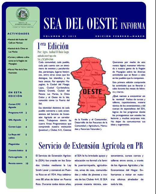 SEA del Oeste Vol.1 2015