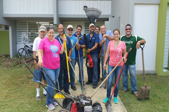 El SEA presente tras María