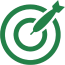 mision icon verde mision icon verde
