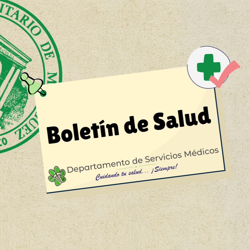 Página para información relevante a la salud en el momento. Sera actualizada periodicamente.