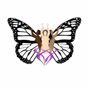 Mariposa del logo de SIEMPREVIVAS