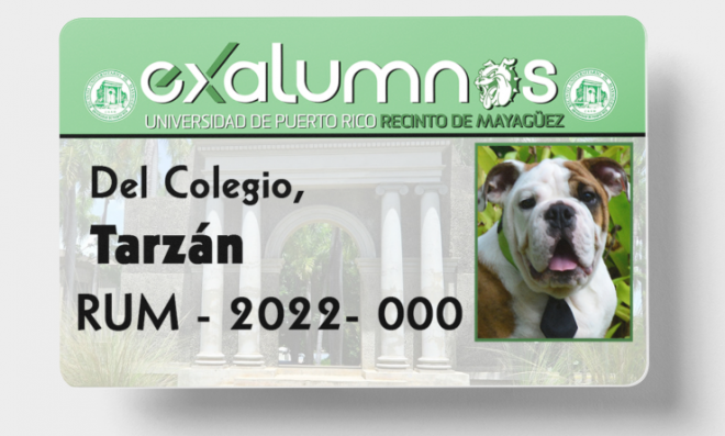 Tarjeta de Identificación Exalumno