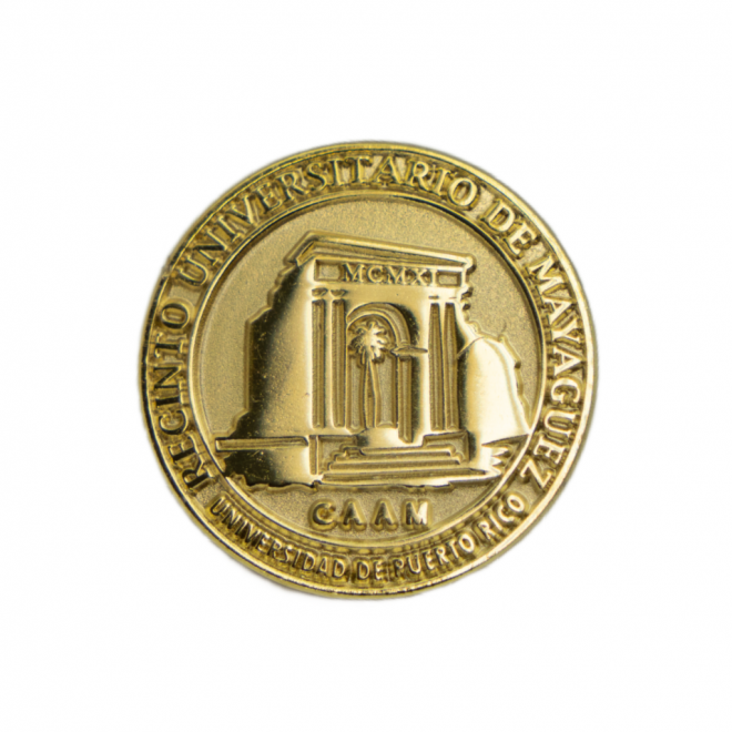 Pin Pórtico Dorado