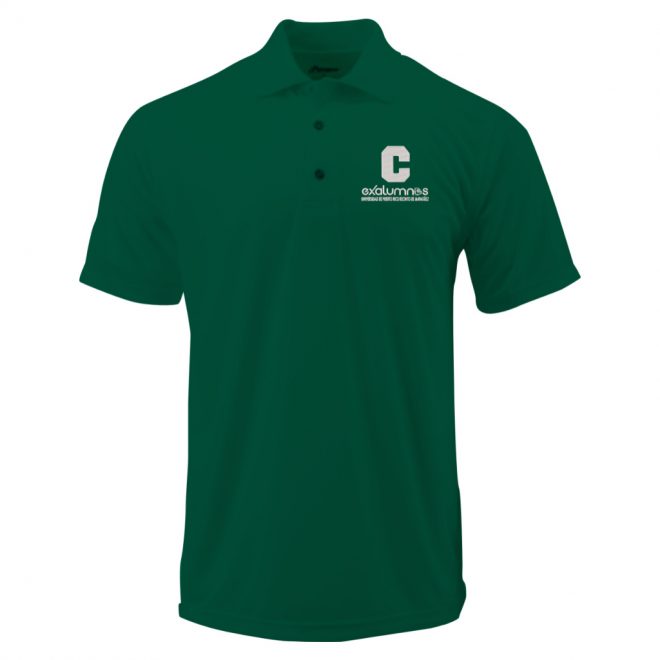 Polo "C" Colegial - Hunter Green
