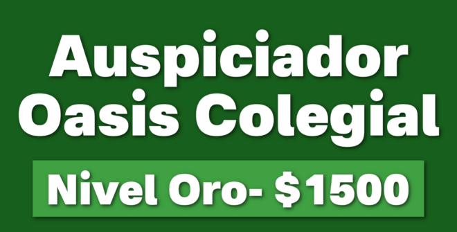 Oasis Colegial - Oro