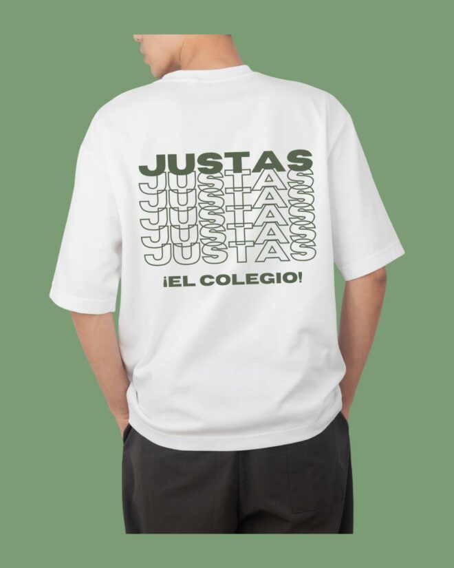 T-shirt Justas - Oversized Tee - Image 2