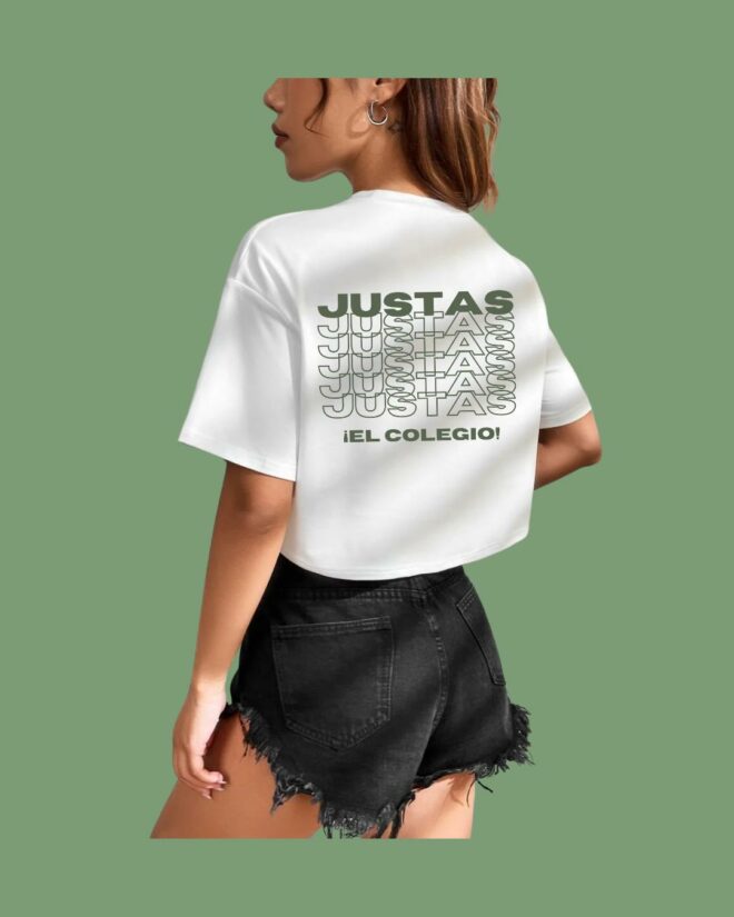 T-shirt Justas - Crop Top - Image 2