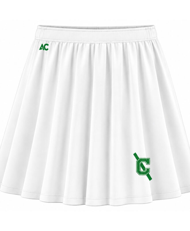 AC-Falda Lisa Blanca